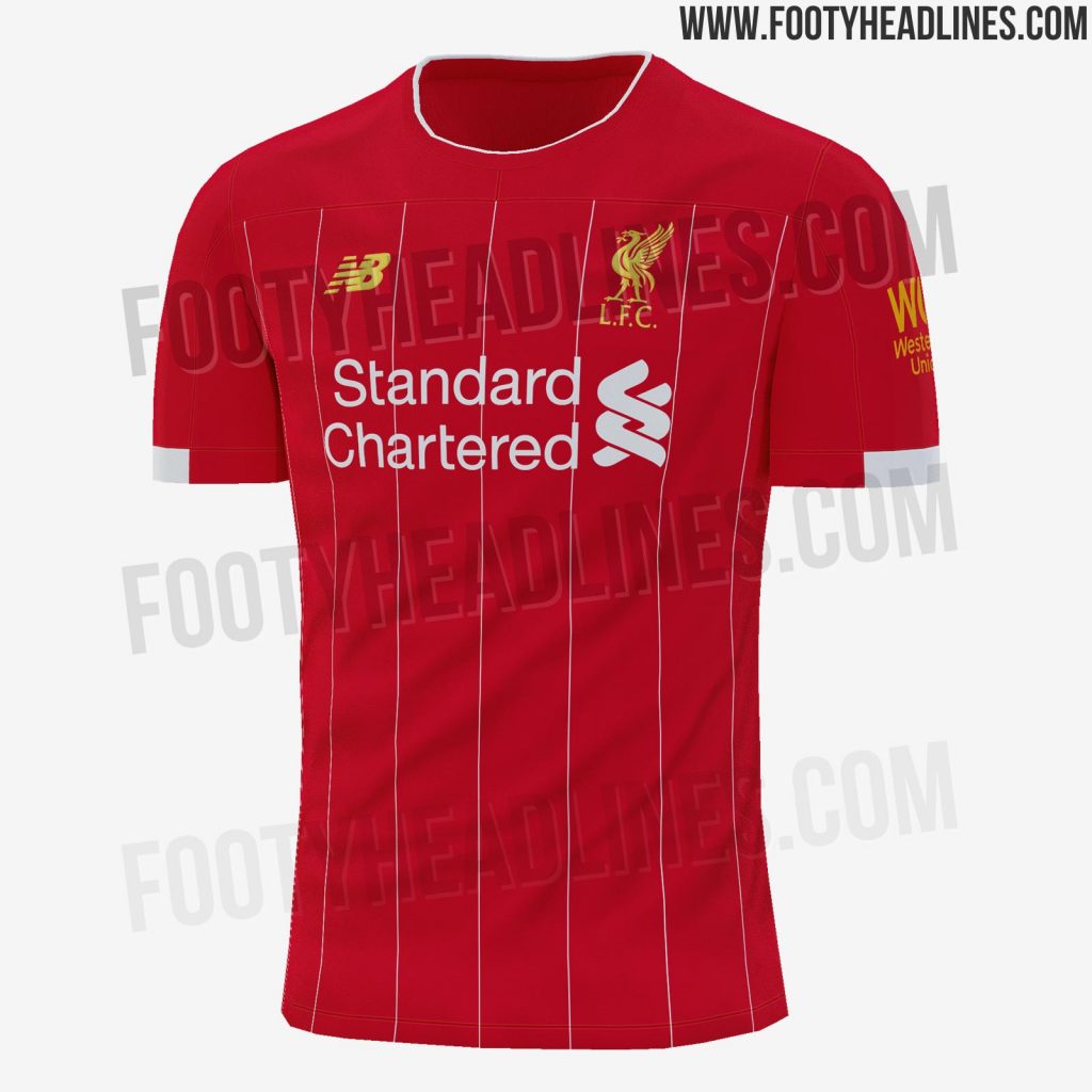 Liverpool 2019/20 Home Kit Leaked