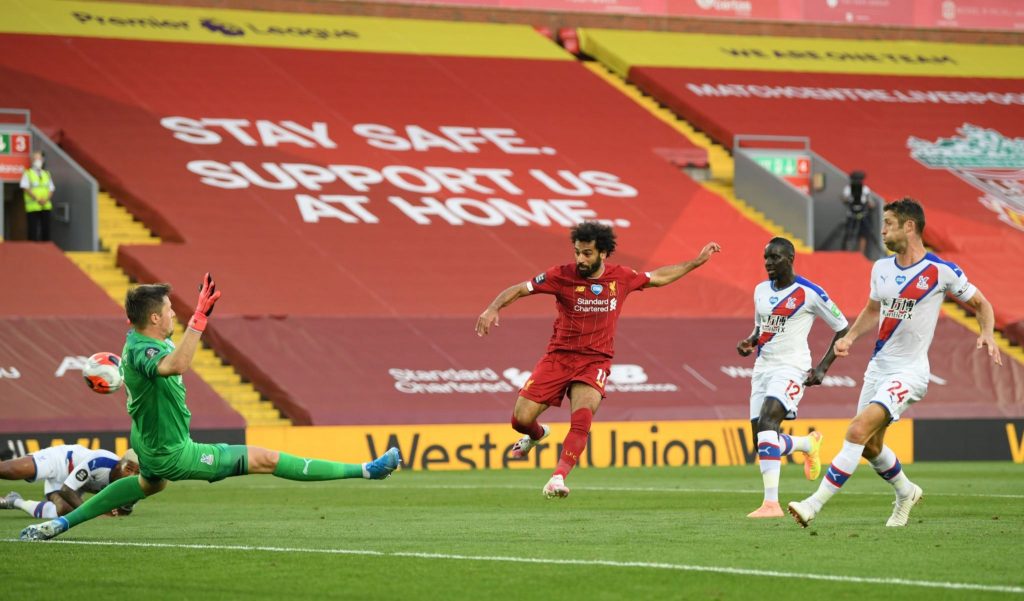 Mohamed Salah Goal vs Crystal Palace